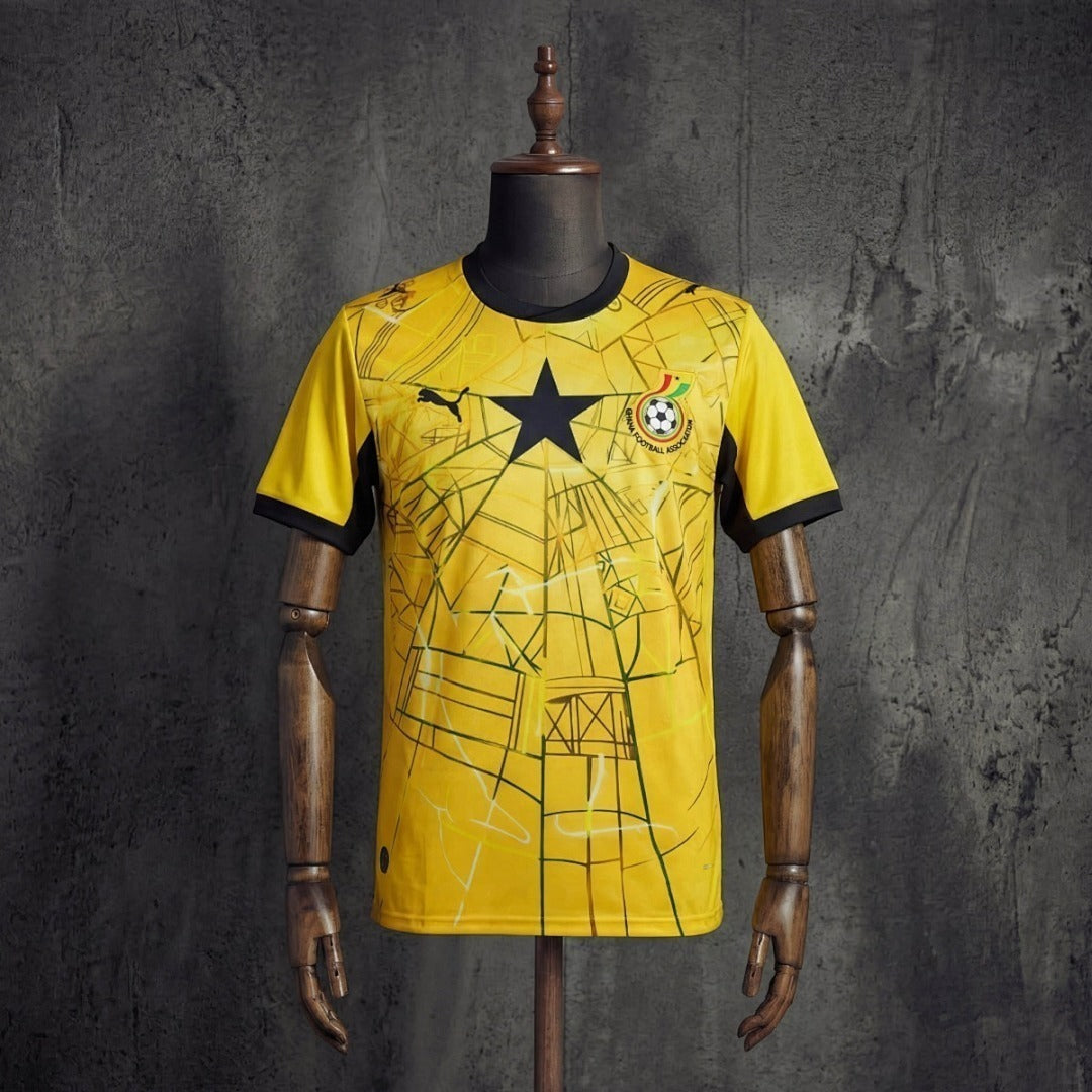 GHANA JERSEY JUGADOR | VISITANTE | COPA MUNDIAL DE LA FIFA 2026 | HOMBRE